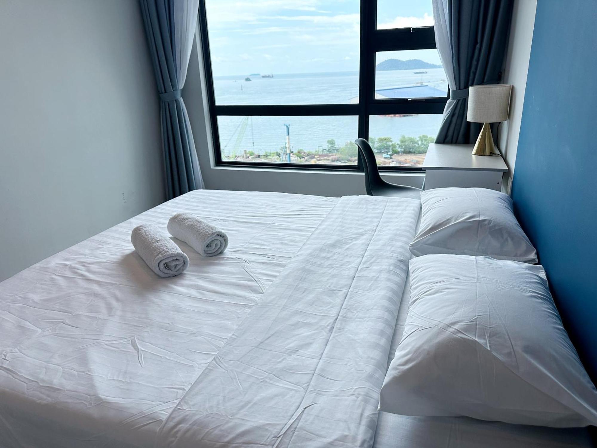 Jesselton Quay Kota Kinabalu City Centre By Lw Suites Стая снимка