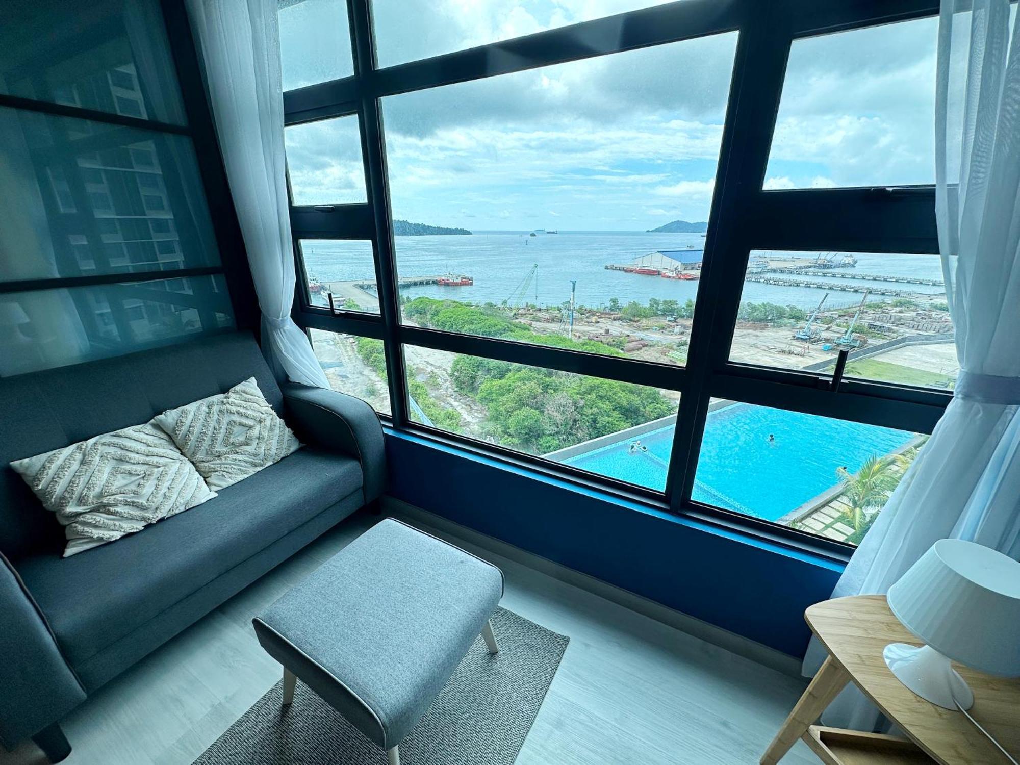 Jesselton Quay Kota Kinabalu City Centre By Lw Suites Стая снимка