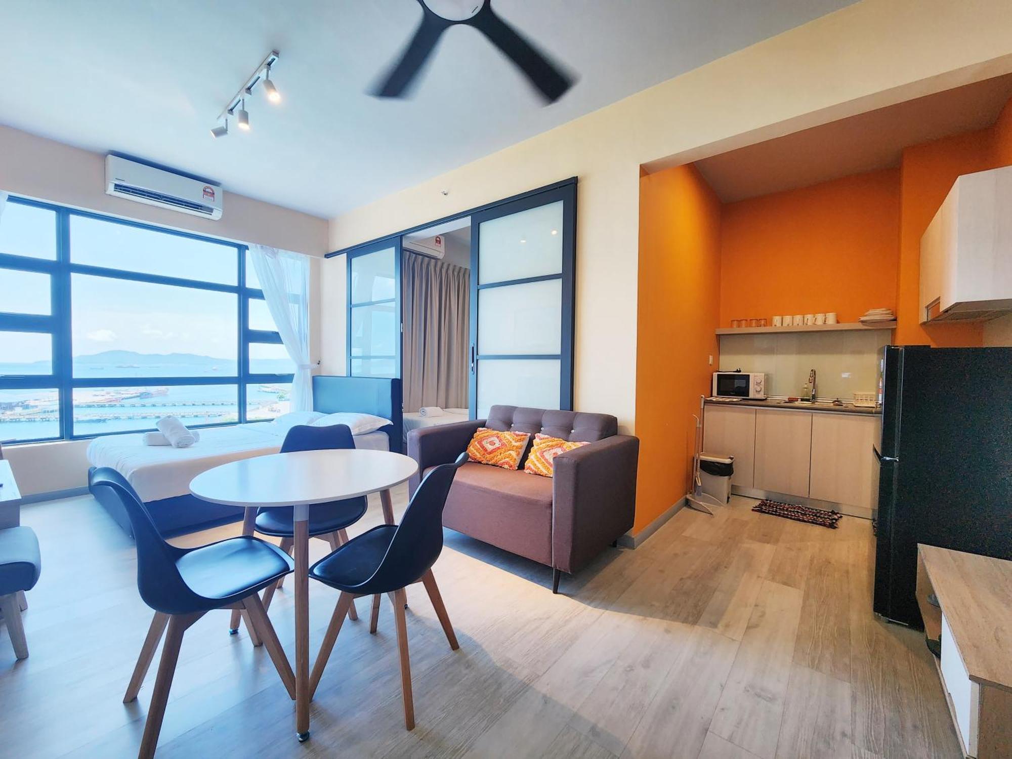 Jesselton Quay Kota Kinabalu City Centre By Lw Suites Стая снимка