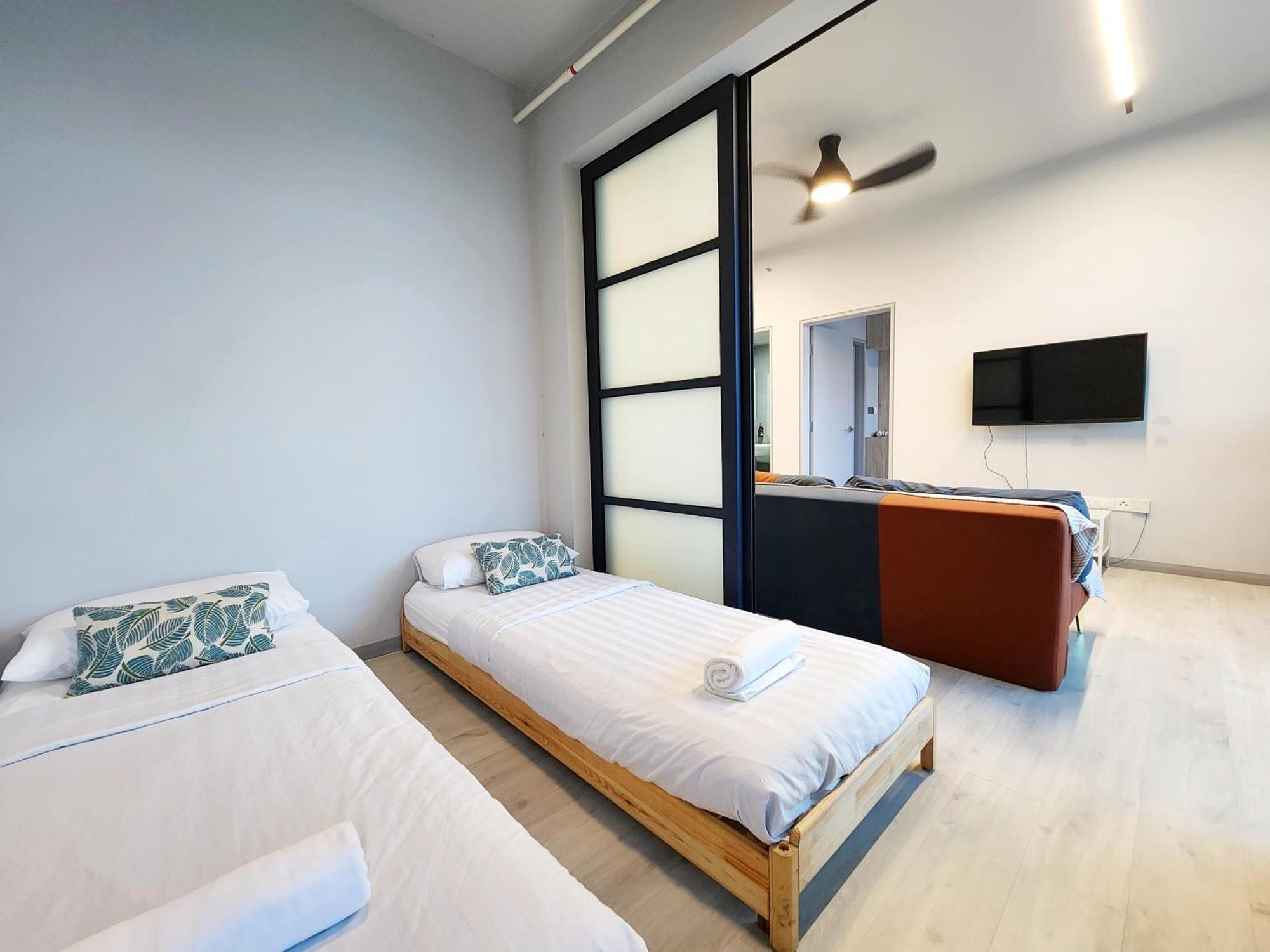 Jesselton Quay Kota Kinabalu City Centre By Lw Suites Стая снимка