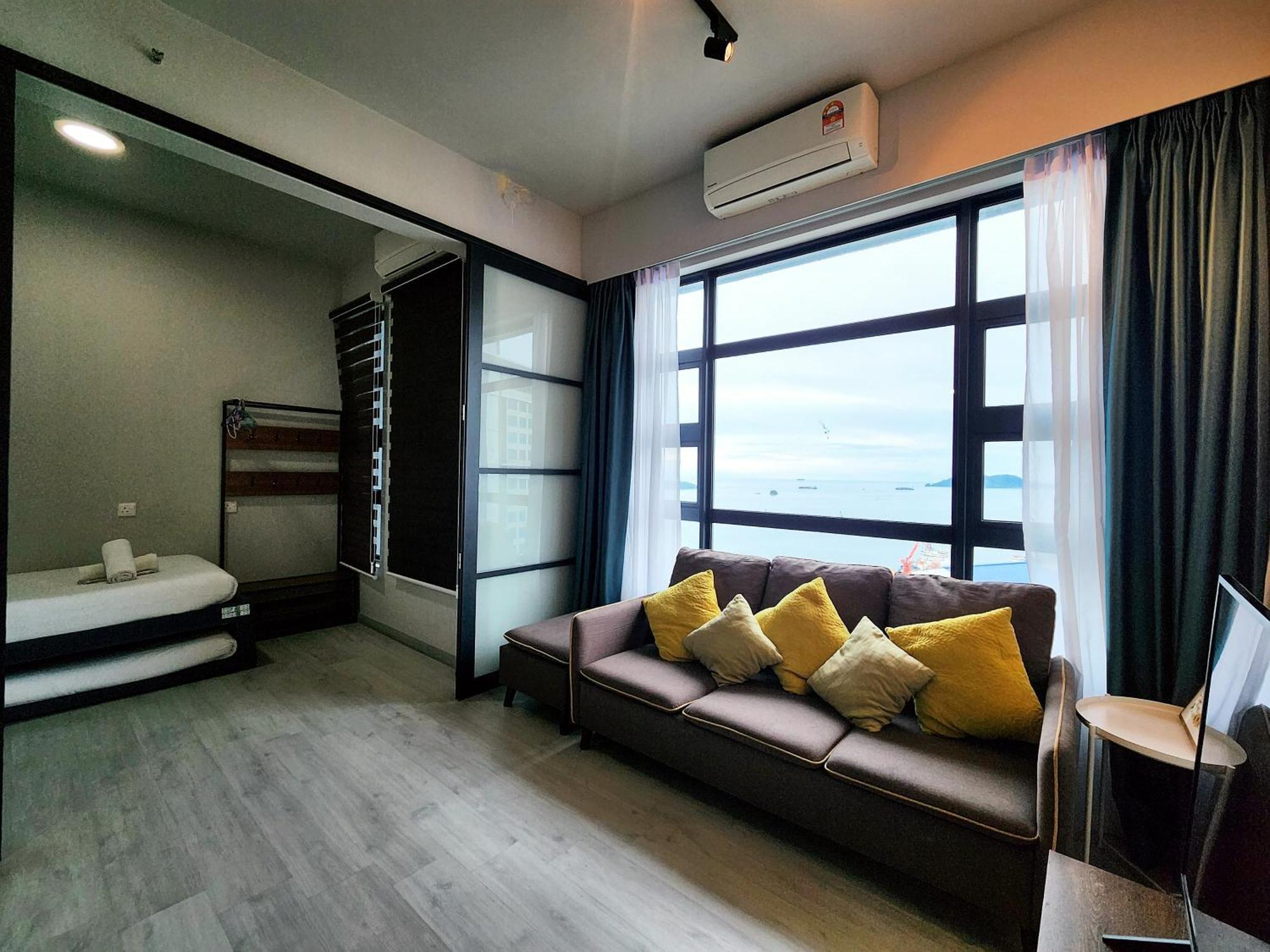 Jesselton Quay Kota Kinabalu City Centre By Lw Suites Стая снимка