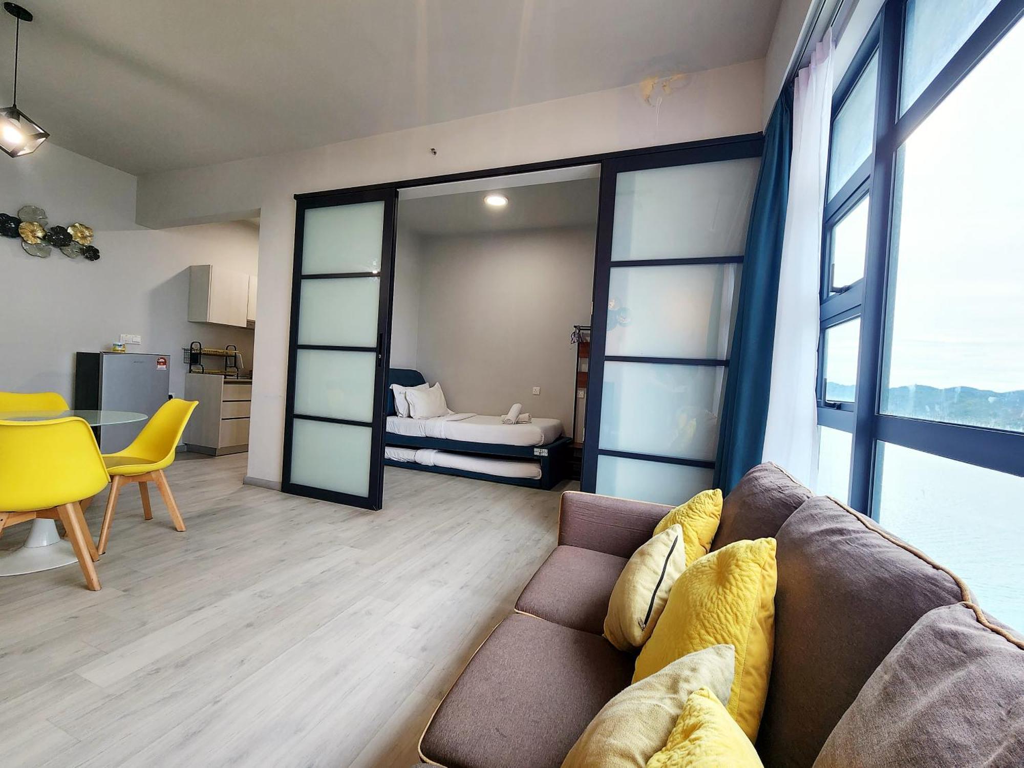 Jesselton Quay Kota Kinabalu City Centre By Lw Suites Стая снимка